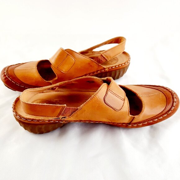 Size 8 Pikolinos tan leather low dress summer Streetwear shoes - Picture 1 of 11